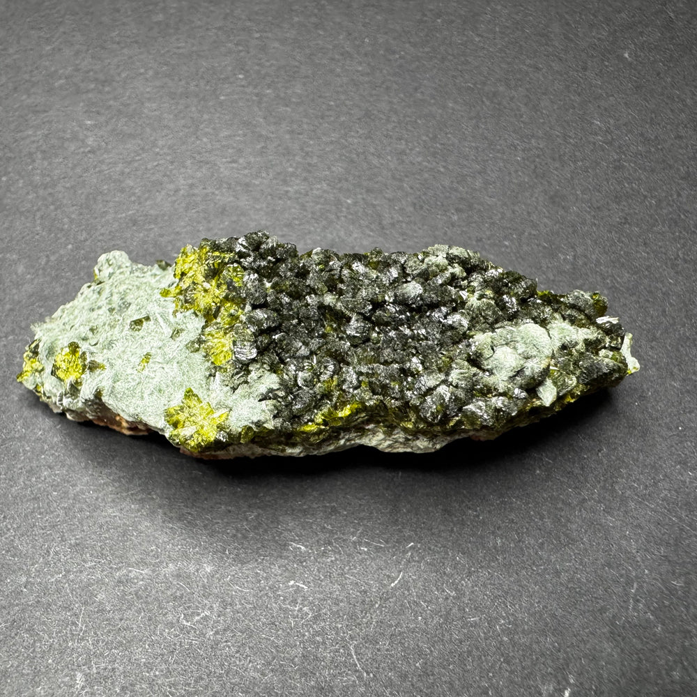 Epidote in Quartz