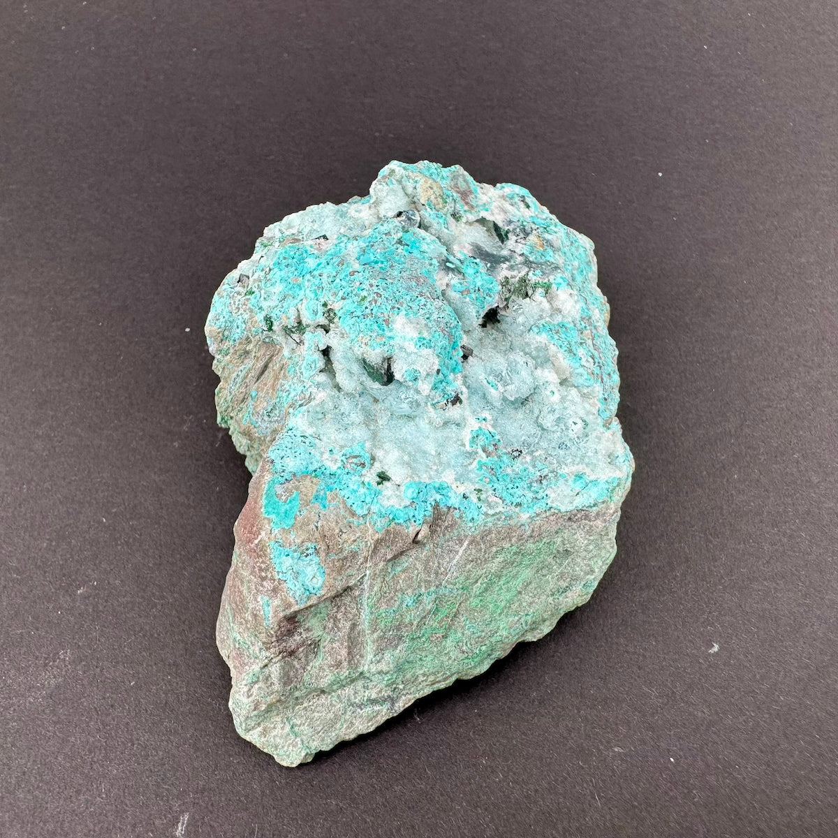 Chrysocolla with Malachite (Druzy)