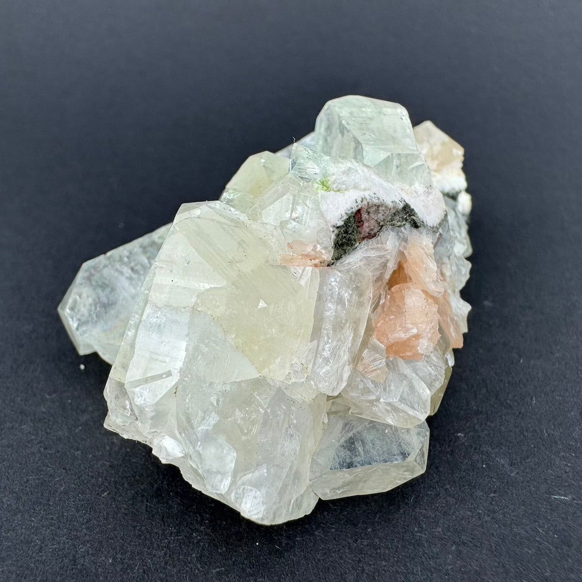 Apophyllite with Stilbite