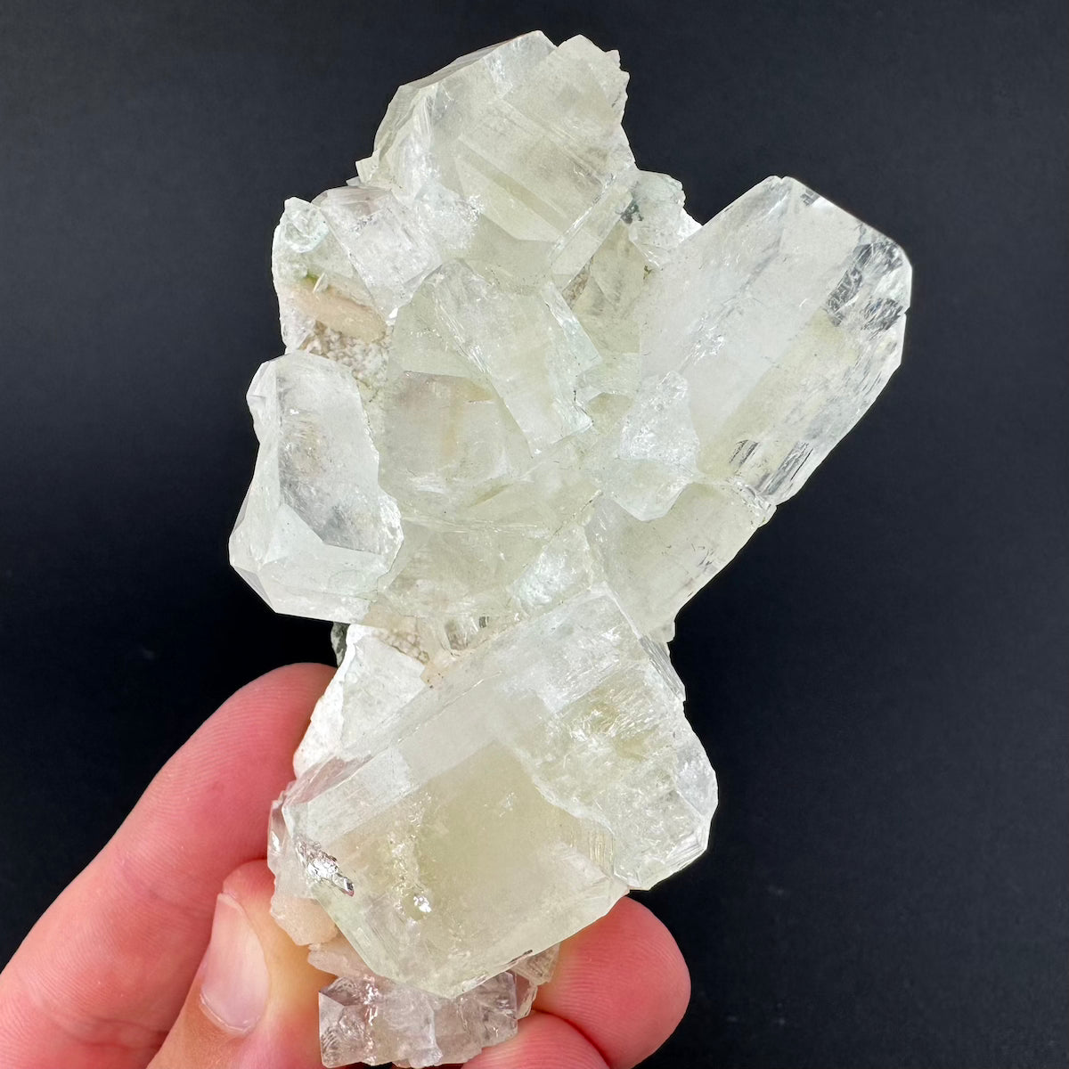 Apophyllite with Stilbite