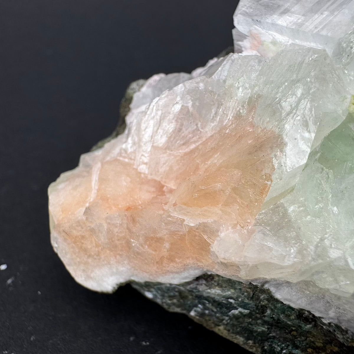 Apophyllite with Stilbite