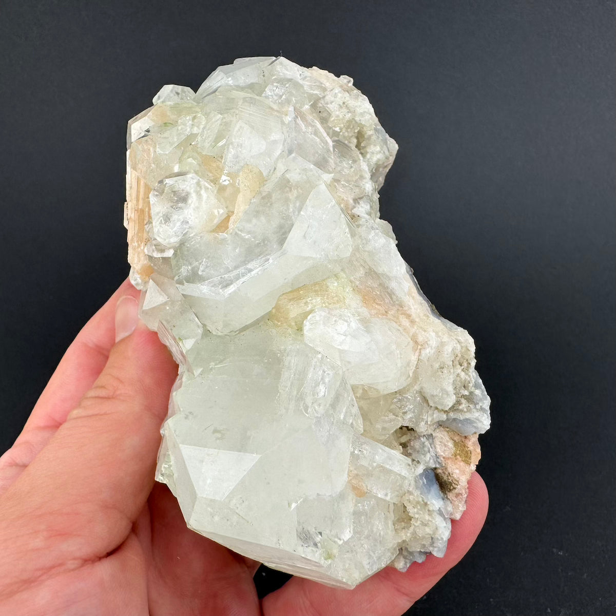 Apophyllite with Stilbite