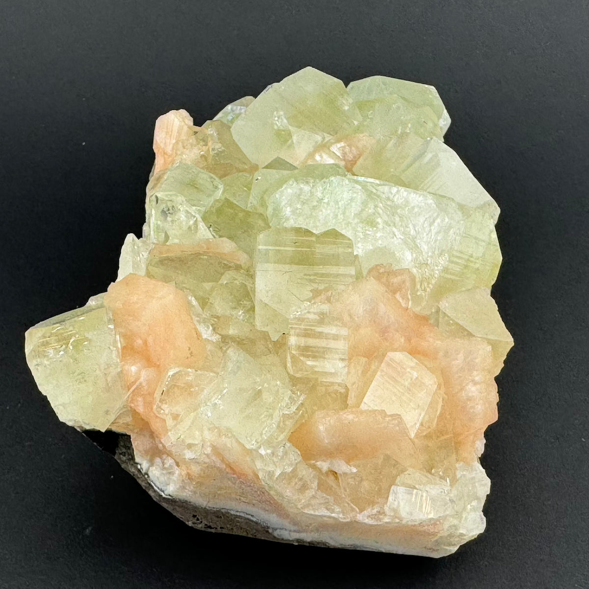 Apophyllite with Stilbite