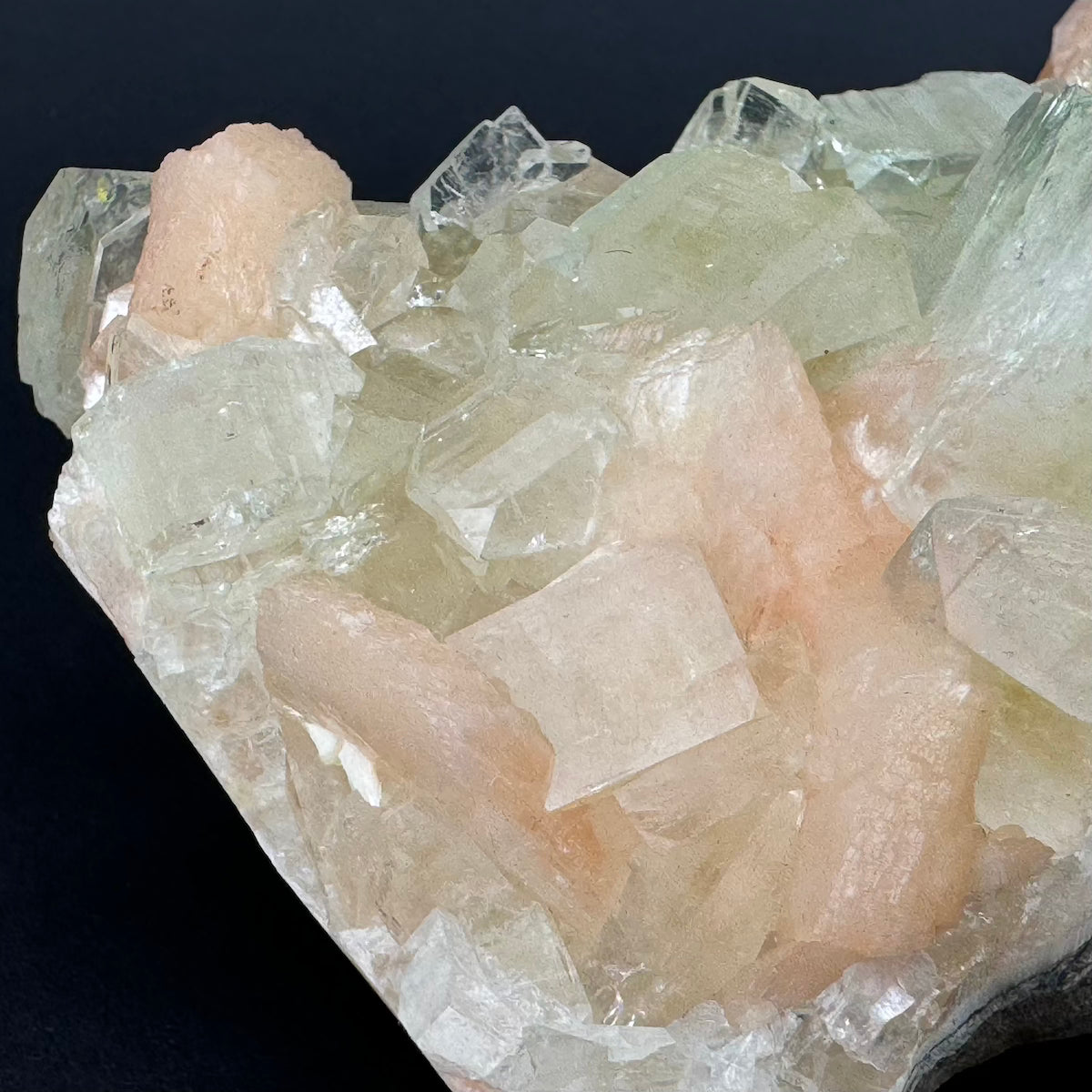 Apophyllite with Stilbite