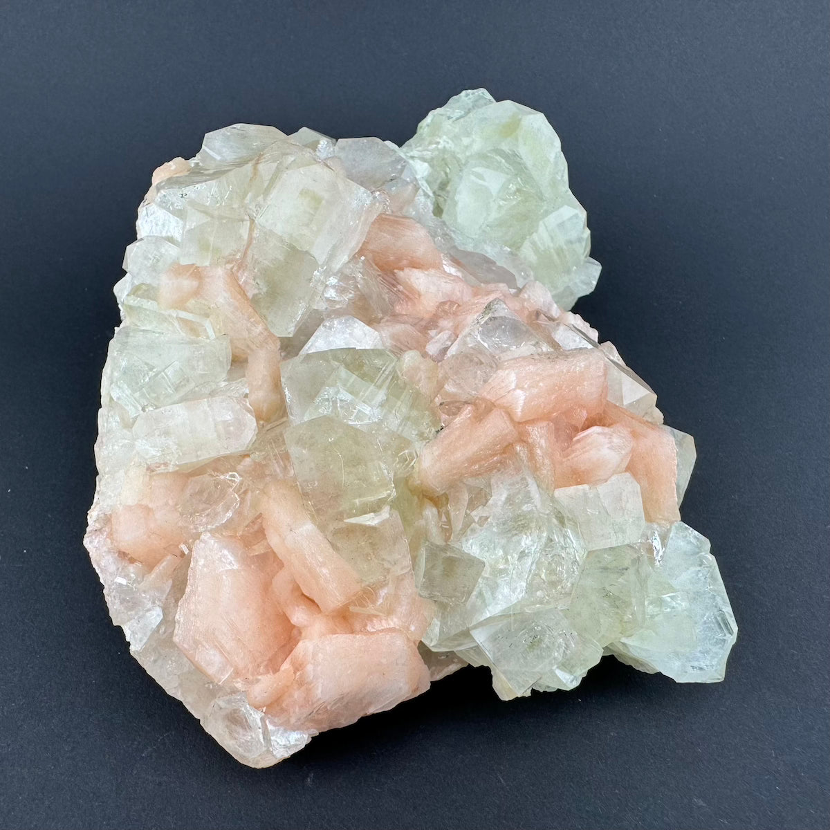 Apophyllite with Stilbite