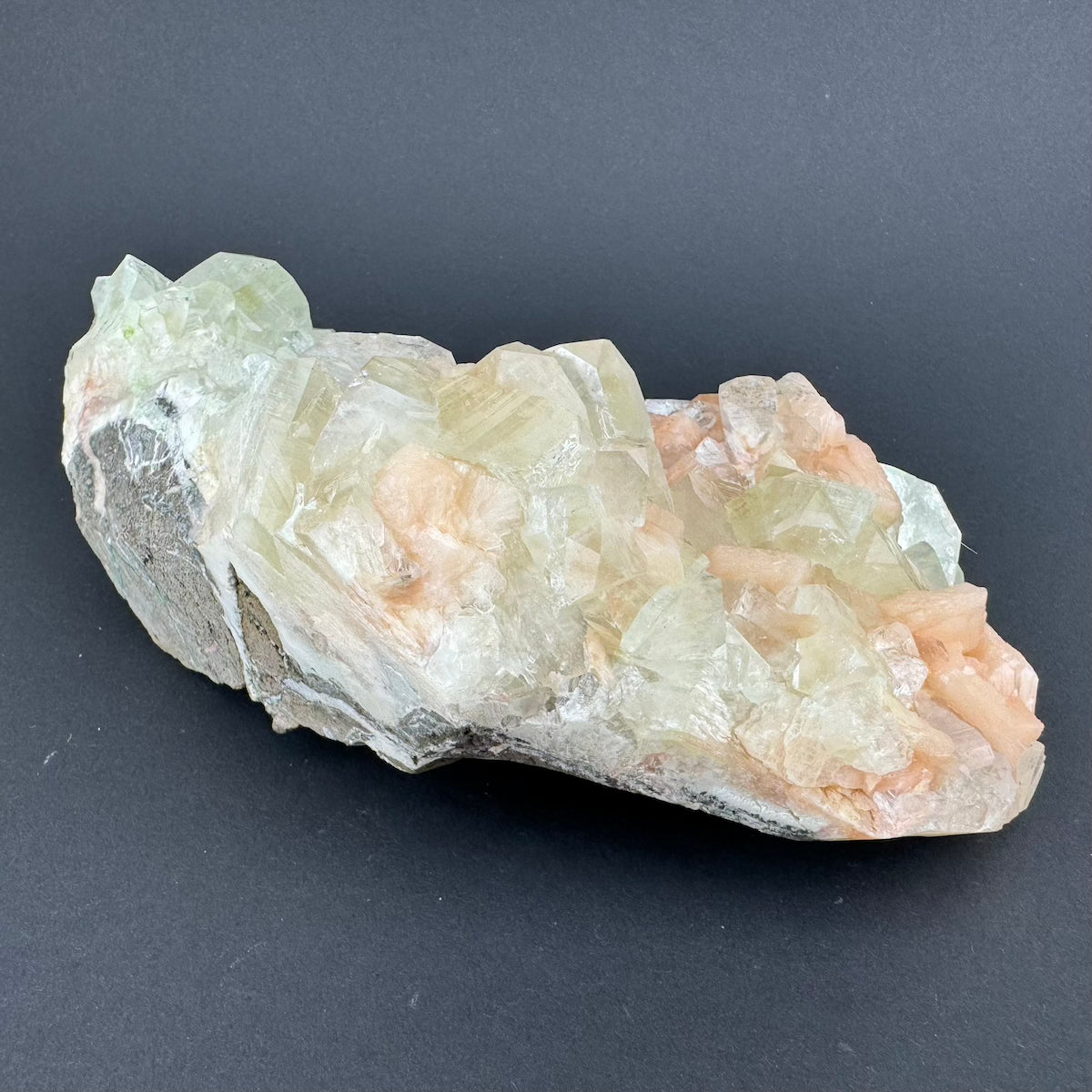 Apophyllite with Stilbite