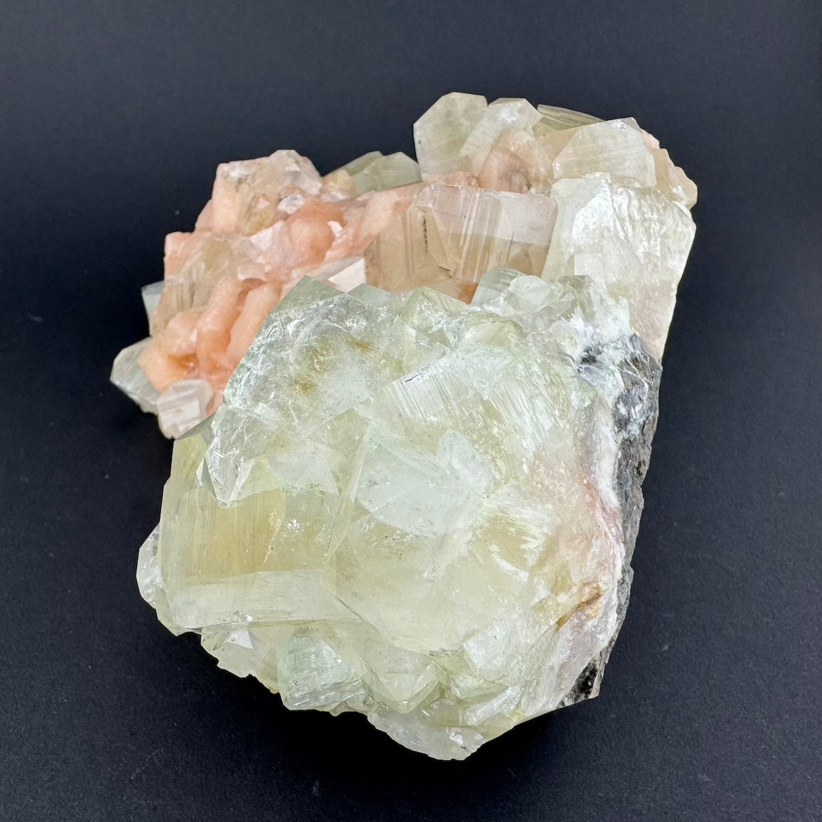 Apophyllite with Stilbite