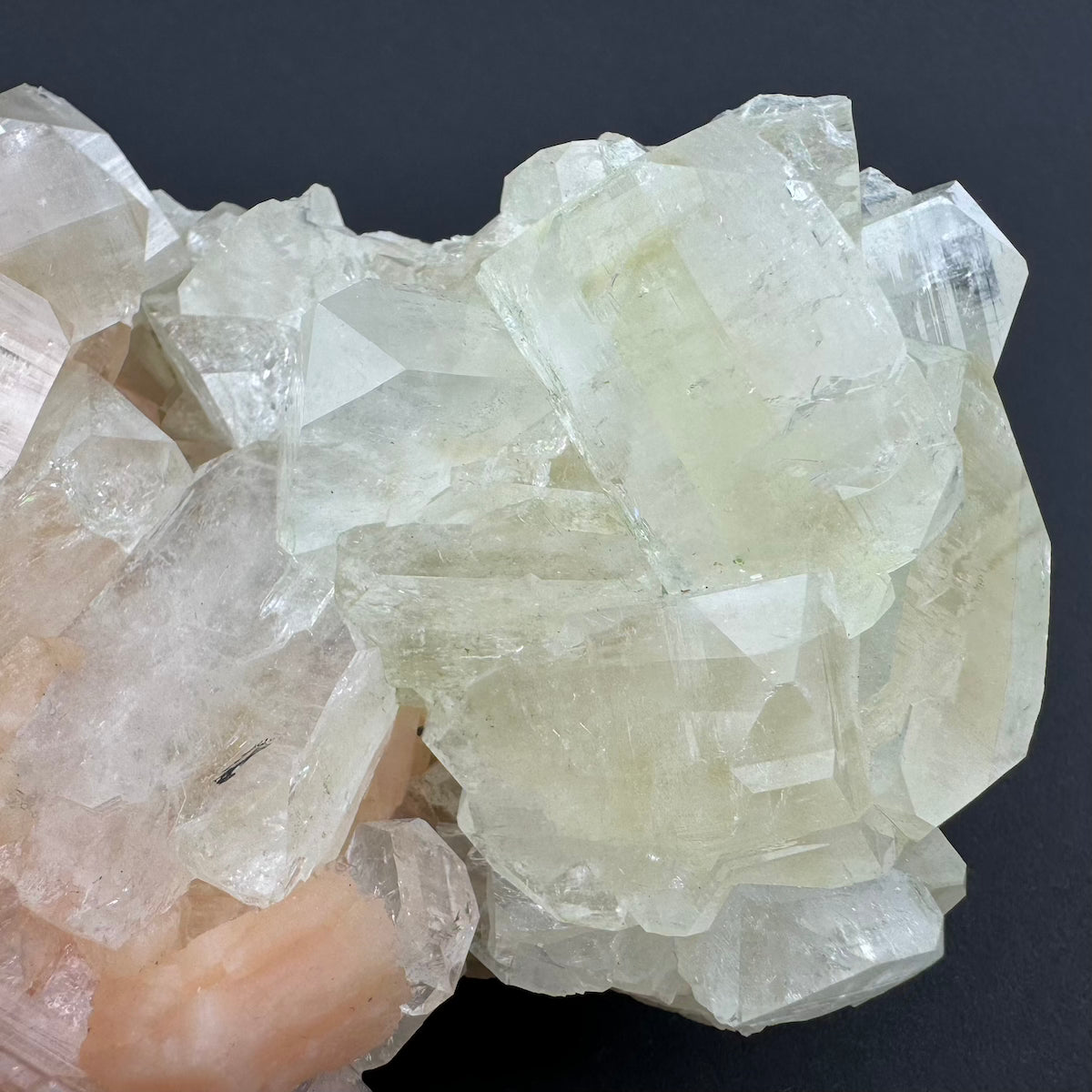 Apophyllite with Stilbite