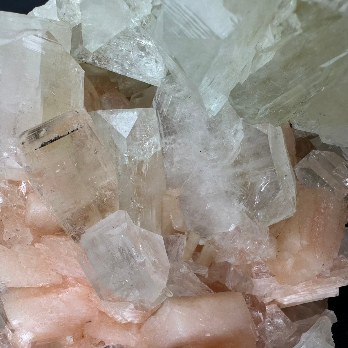 Apophyllite with Stilbite