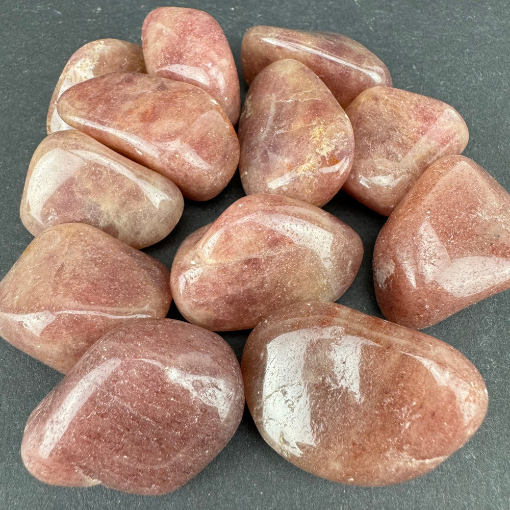 Red Aventurine tumbled stone