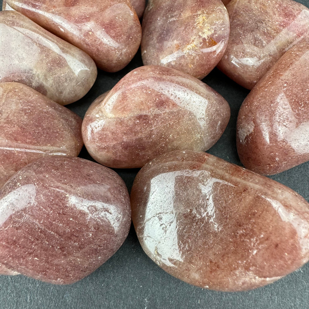 Red Aventurine tumbled stone