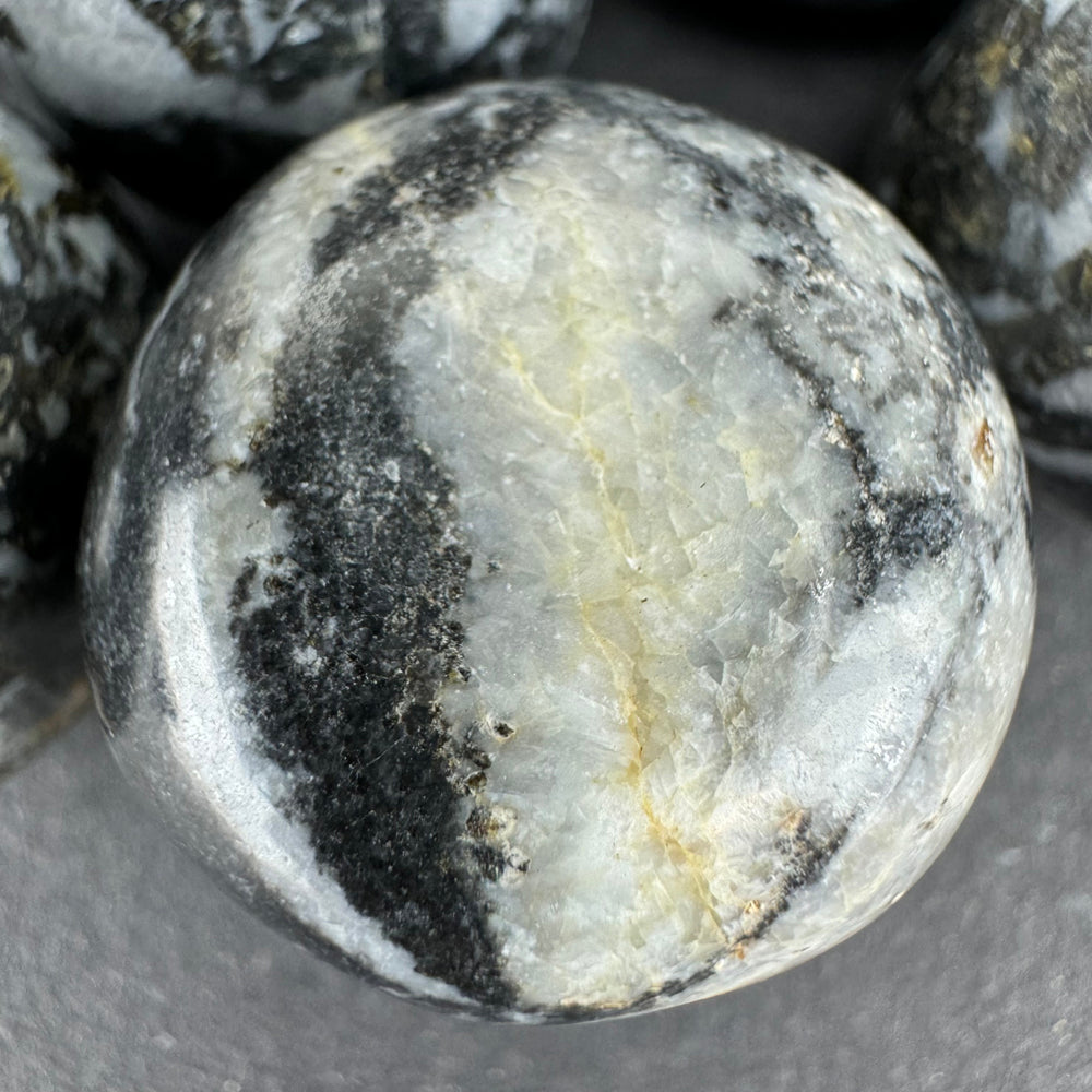 Zebra Onyx tumbled stone