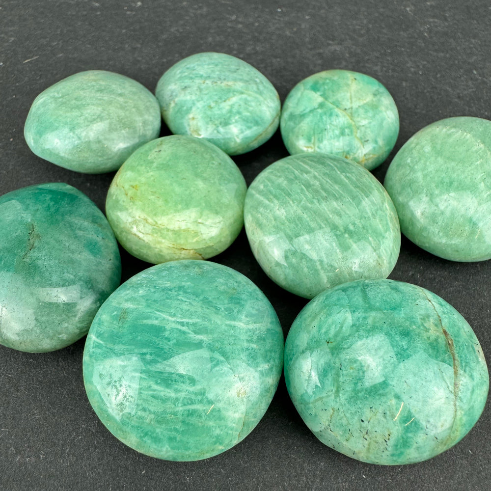 Amazonite (Madagascar) tumbled stone