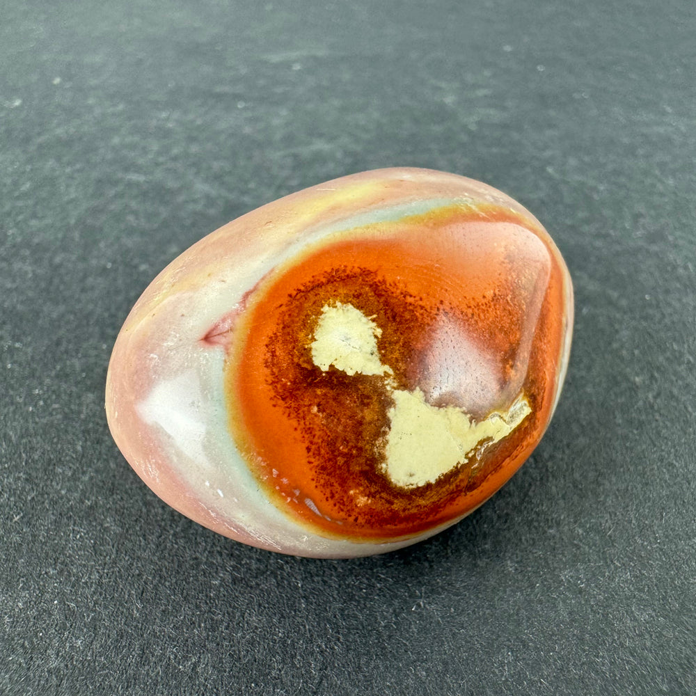 Polychrome Jasper palm stone