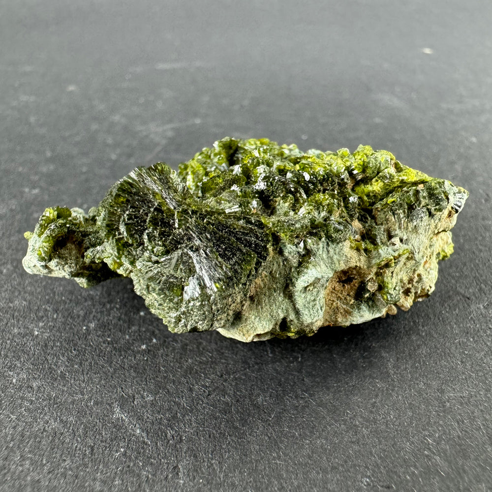 Epidote in Quartz