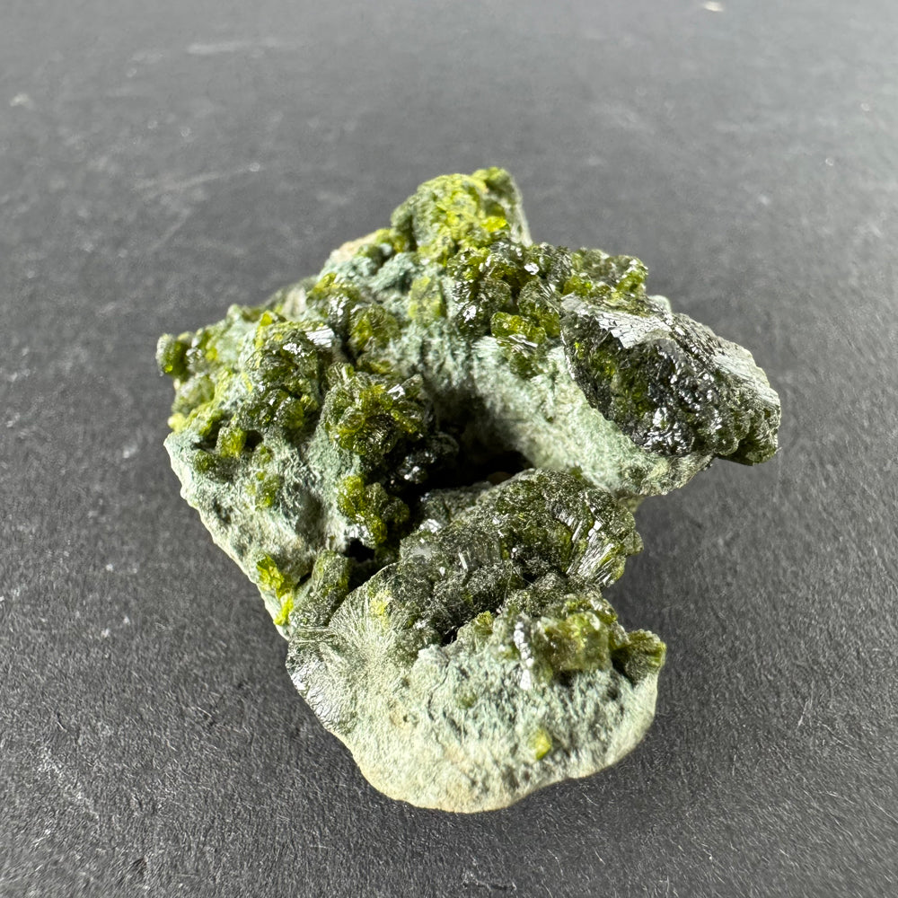 Epidote in Quartz