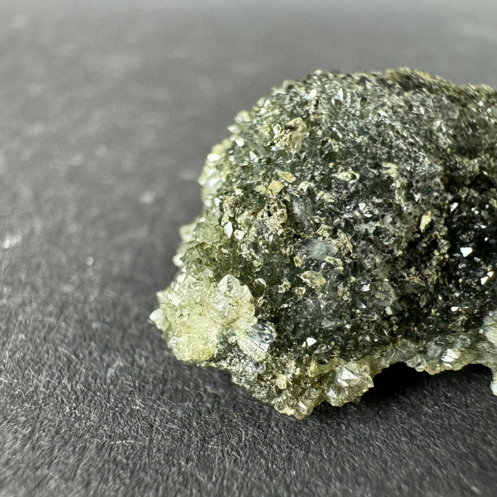 Epidote in Quartz