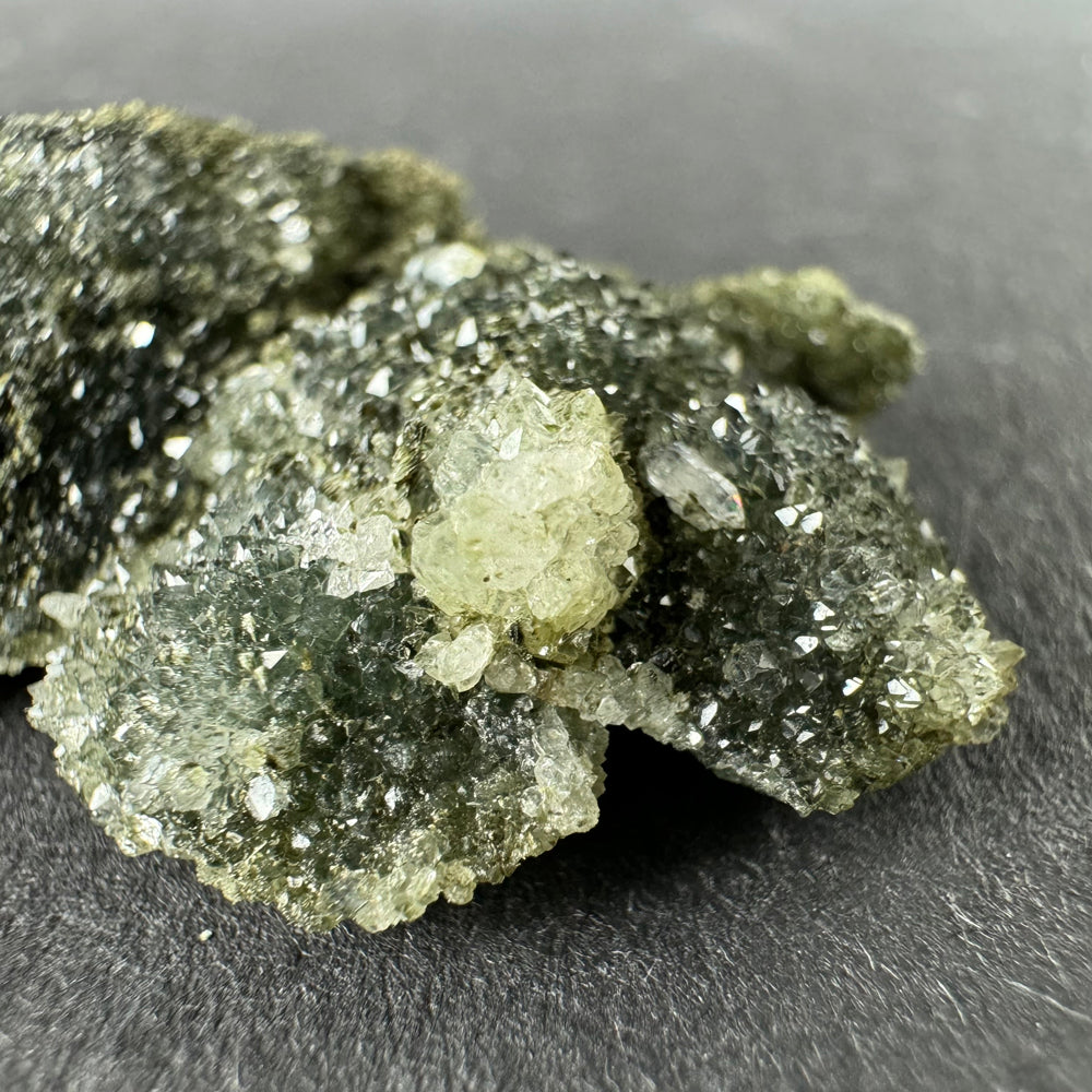 Epidote in Quartz