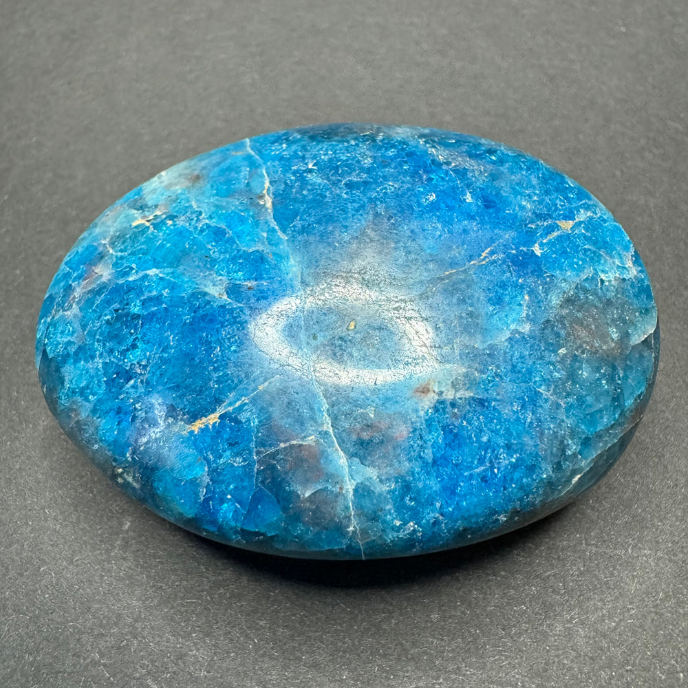 Blue Apatite palm stone