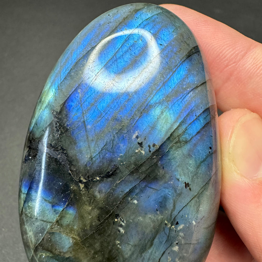 Labradorite palm stone