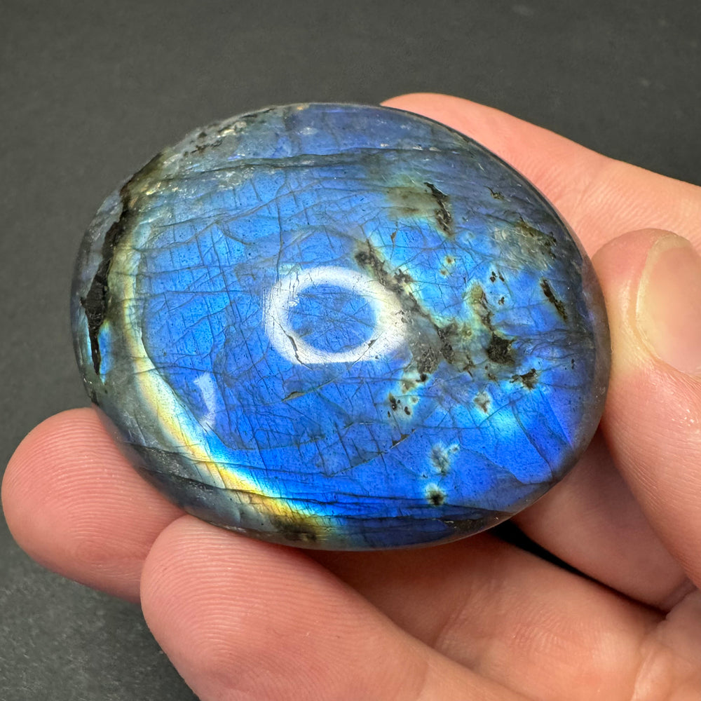 Labradorite palm stone