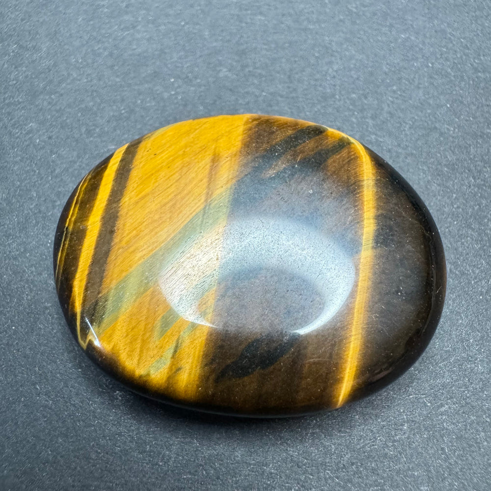Tiger's Eye flat stone