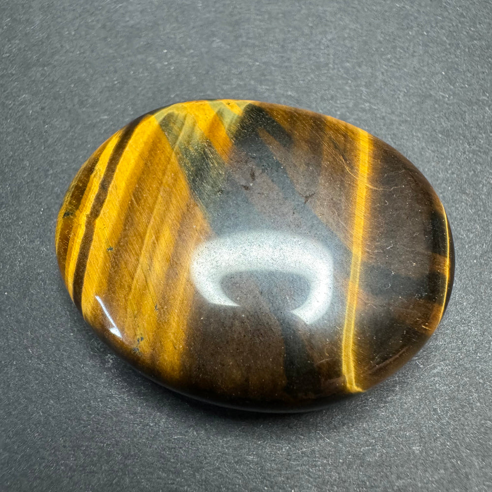 Tiger's Eye flat stone