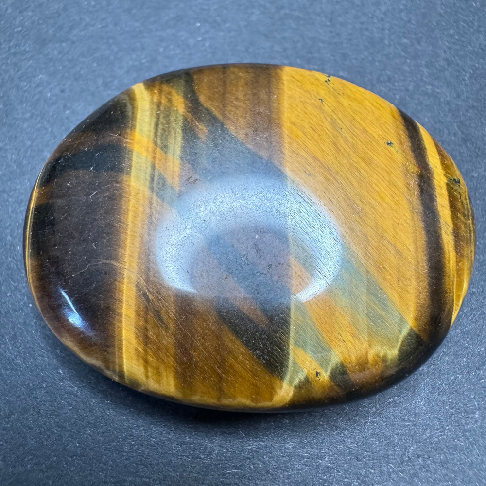 Tiger's Eye flat stone