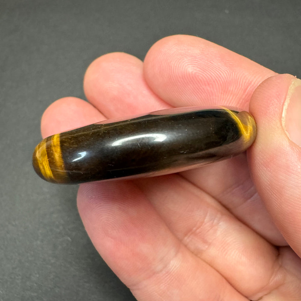 Tiger's Eye flat stone