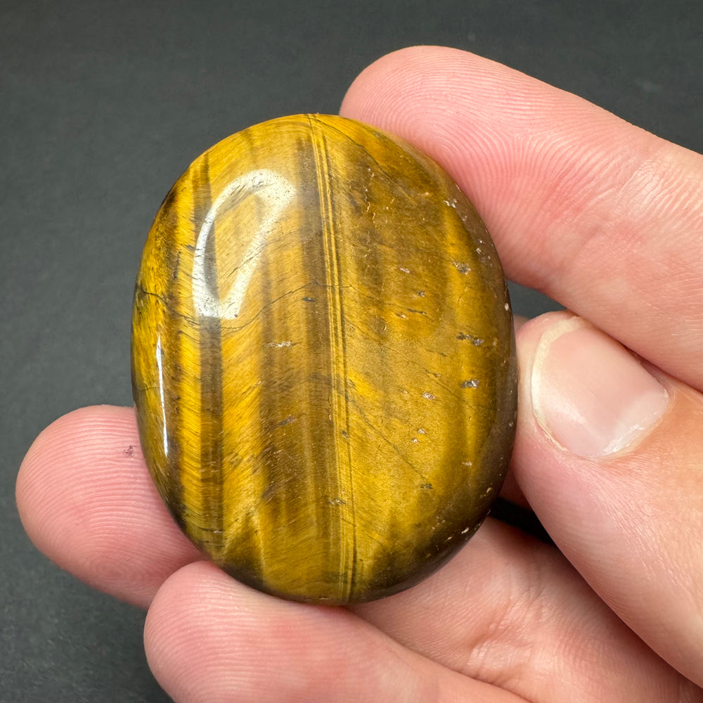 Tiger's Eye flat stone