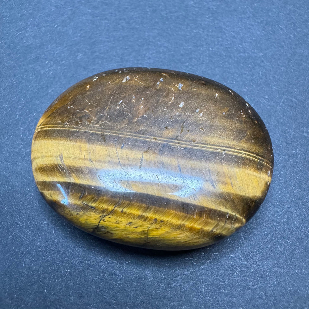 Tiger's Eye flat stone