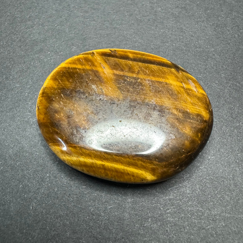 Tiger's Eye flat stone