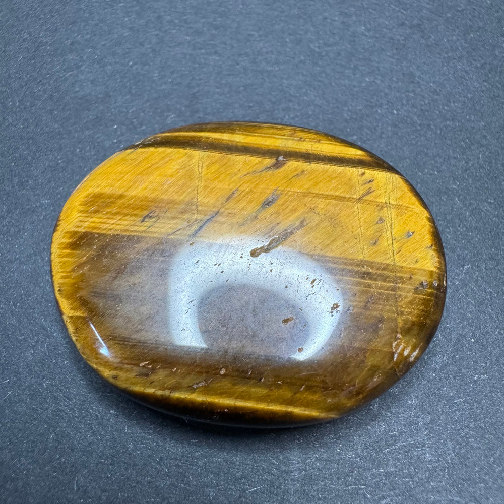 Tiger's Eye flat stone