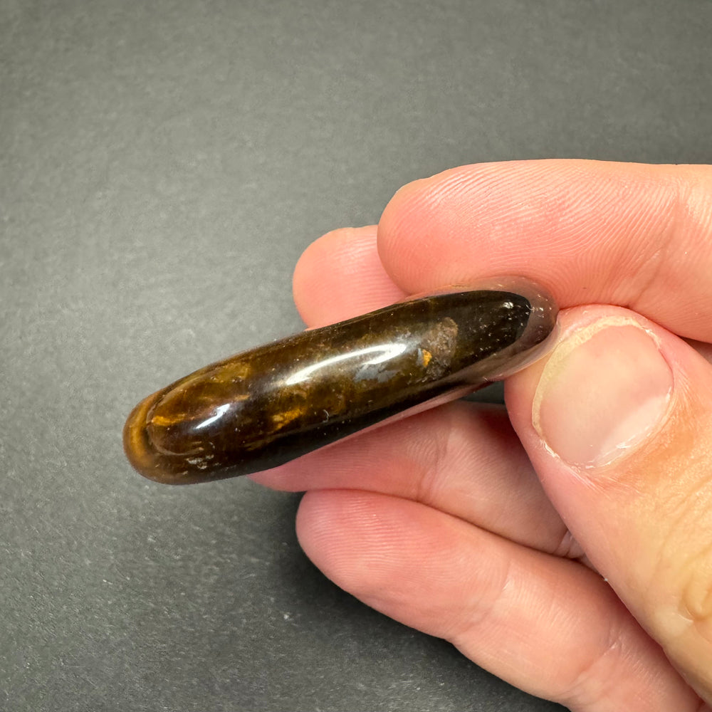 Tiger's Eye flat stone