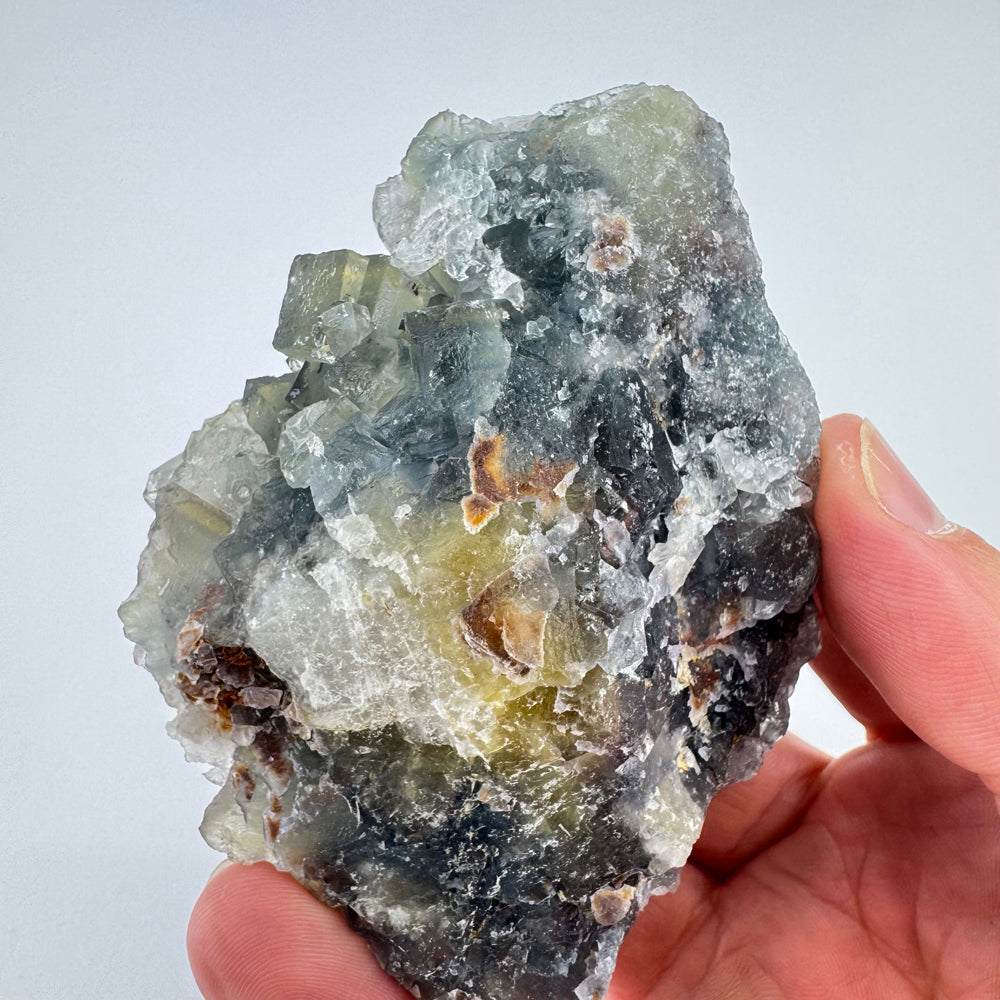 Fluoriet met Bergkristal