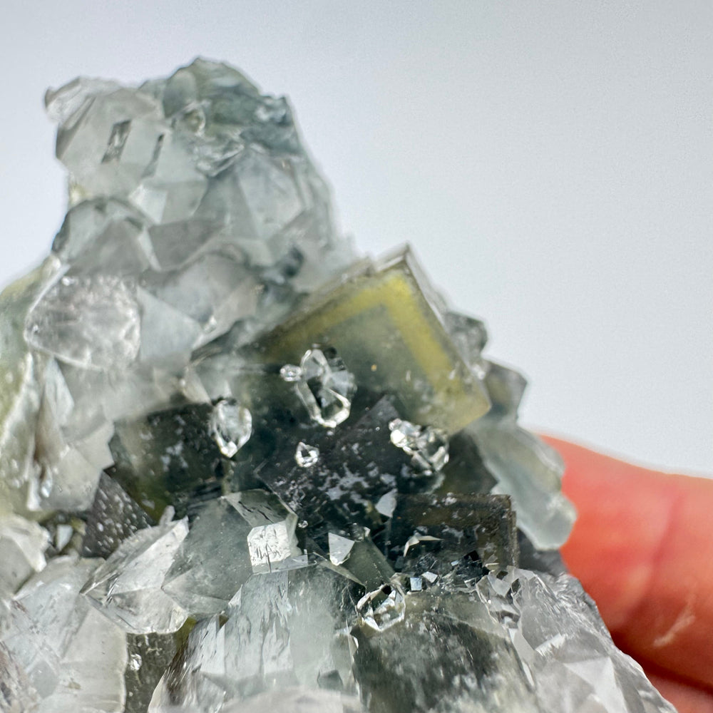 Fluoriet met Bergkristal