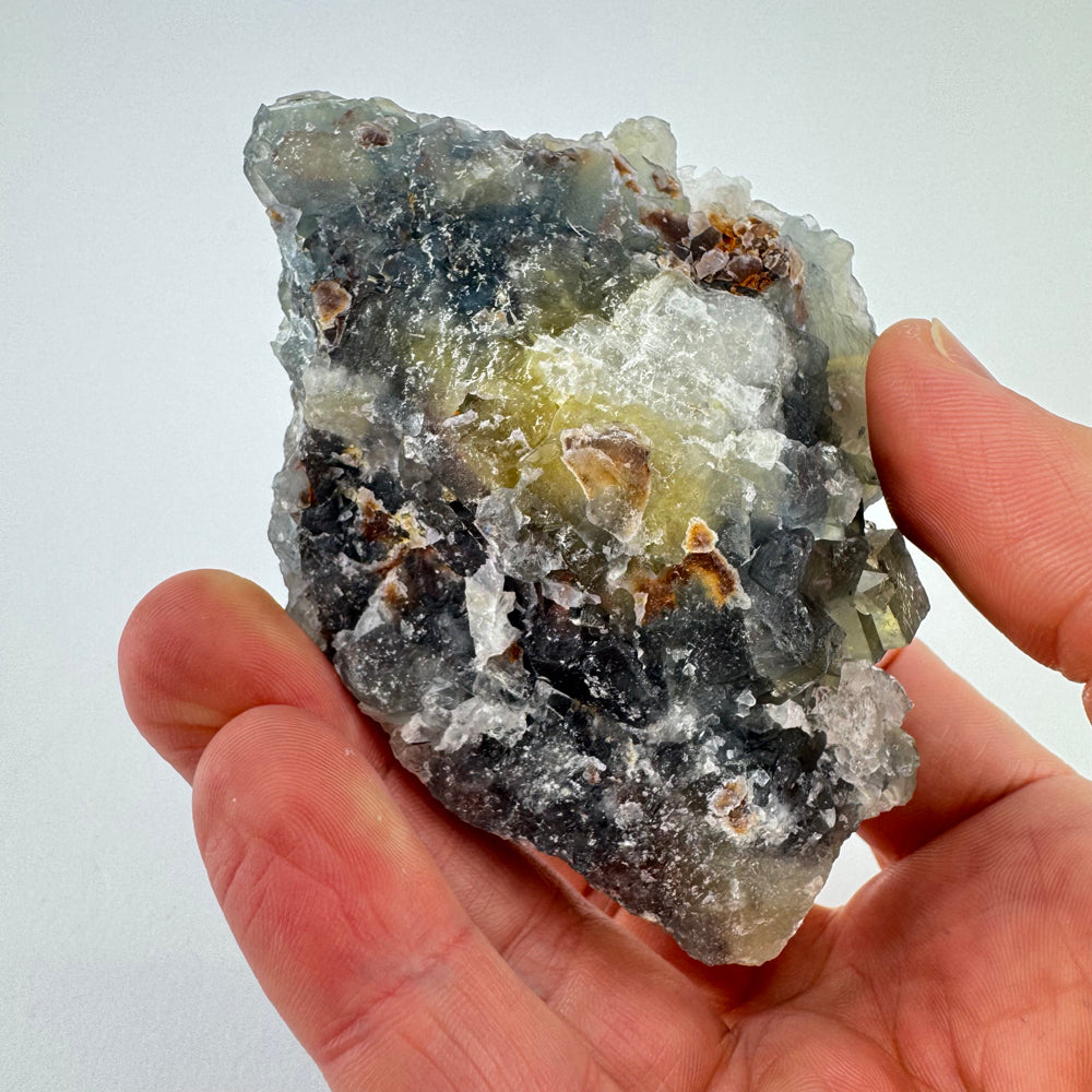 Fluoriet met Bergkristal
