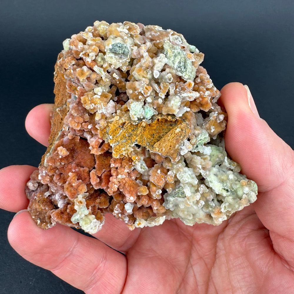 Garnierite and Quartz