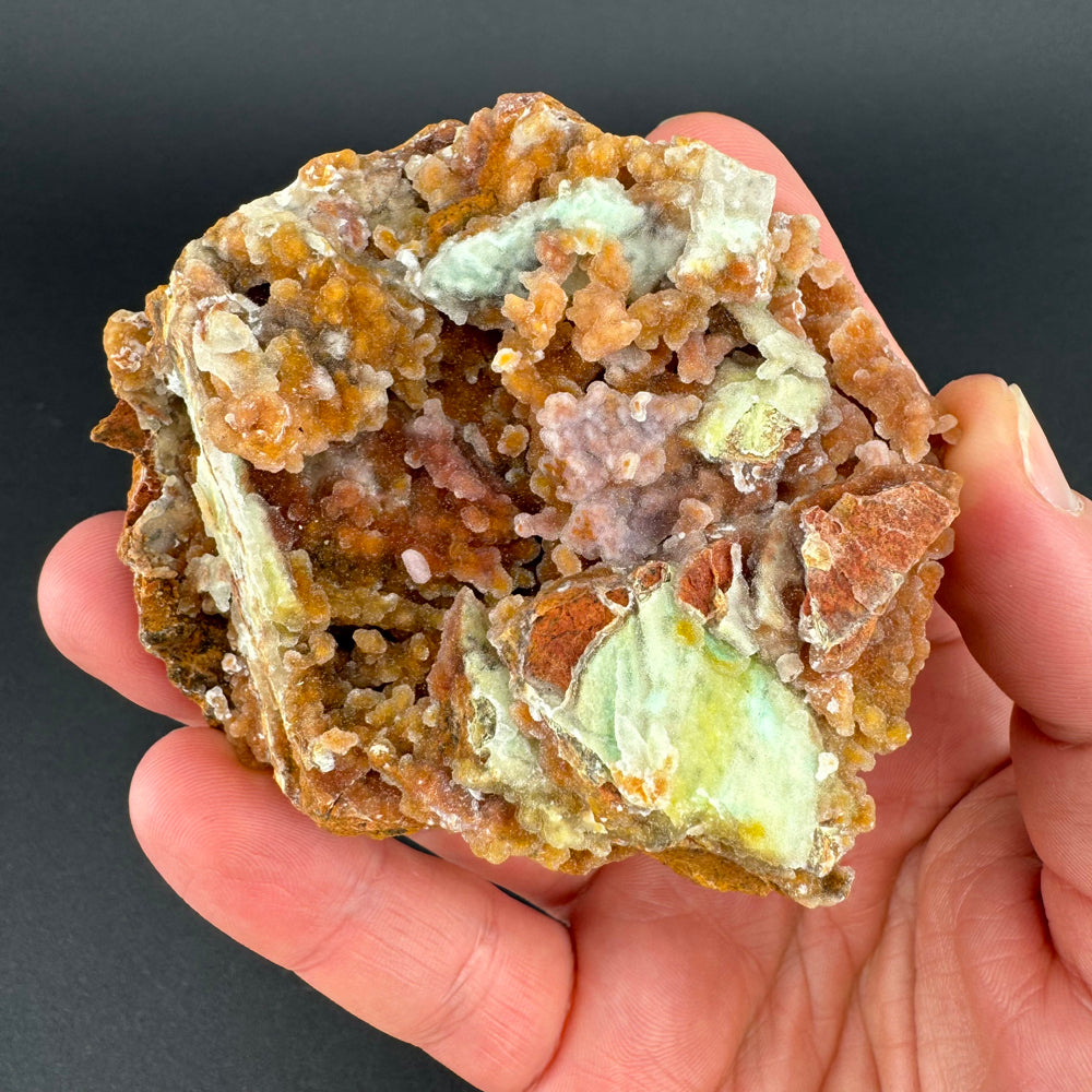 Garnierite and Quartz