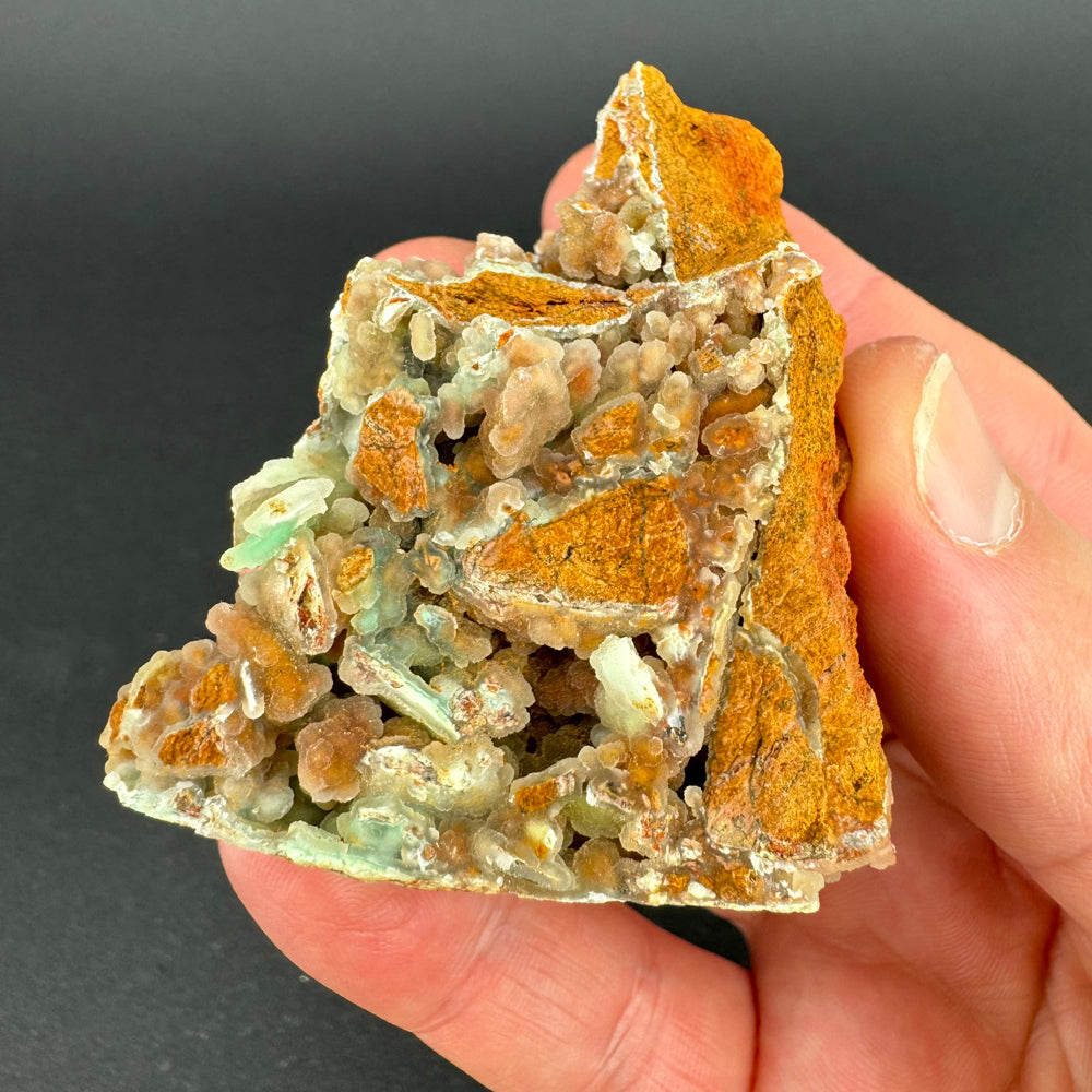 Garnierite and Quartz