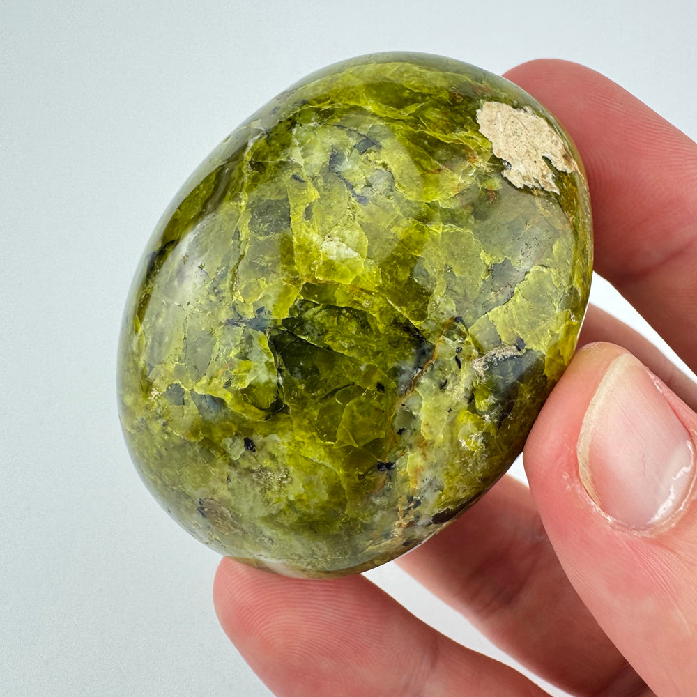 Groene Opaal handsteen